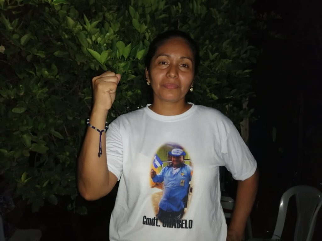 Esposa de Chabelo: “Sigamos en la lucha, porque este gobierno no puede seguir en el poder”