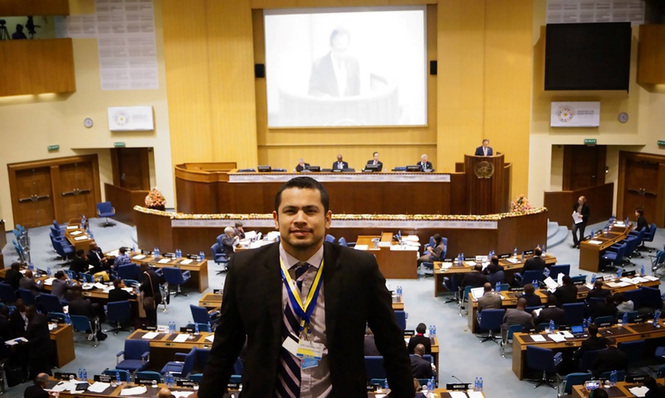 Jasser Arístides Jiménez Echegoyen como el nuevo representante permanente de Nicaragua ante la ONU. Foto: END / Cortesía