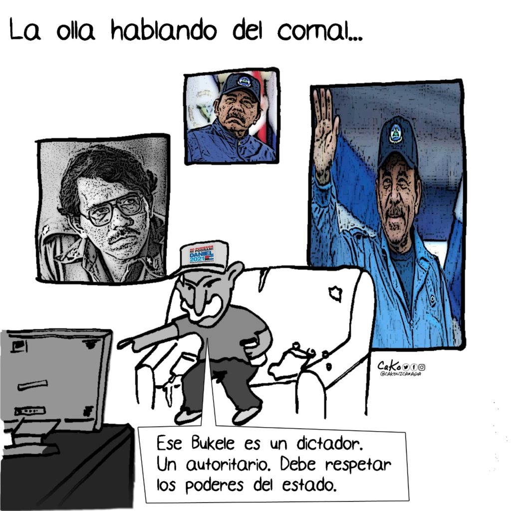 La Caricatura: La olla hablando del comal