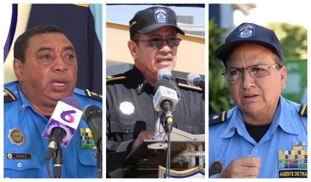 Las razones de Estados Unidos para sancionar a tres altos jefes policiales de la dictadura de Ortega