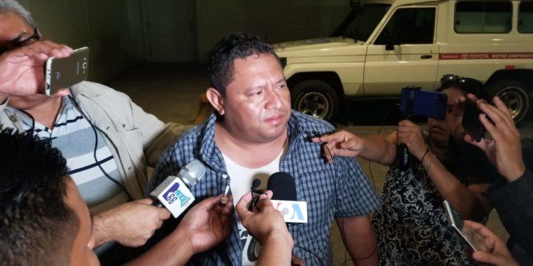 Periodista David Quintana denuncia agresión de la que fue víctima por parte de turba orteguista. Foto: Artículo 66