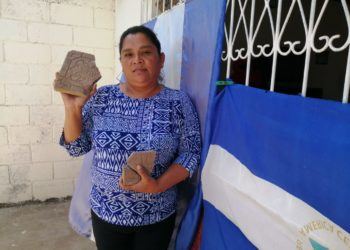 Exrea política Tania Muñoz: “Si Daniel Ortega piensa que con estar asediando mi casa me va a callar, está muy equivocado”. Foto: N. Miranda / Artículo 66