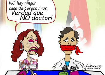 La Caricatura: Los tapa bocas que usa la dictadura