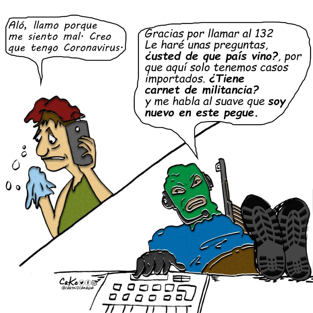 La Caricatura: Llamando al 132