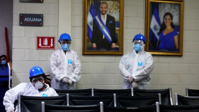 El Salvador cierra todas sus fronteras por pandemia del coronavirus. Foto: Cortesía/Reuters