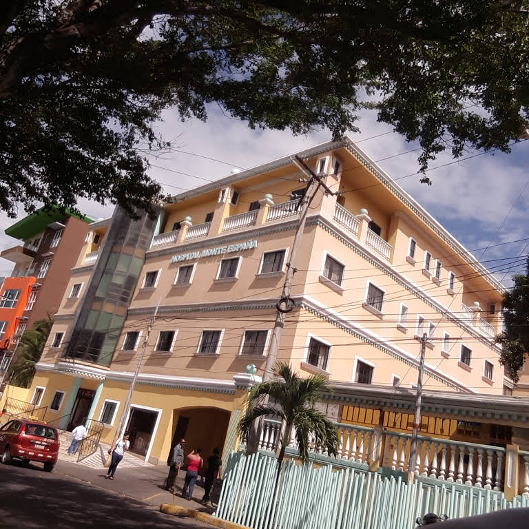 Hospital Monte España registra varios casos de COVID-19. Foto: Cortesía 