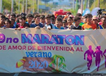 Dictadura de Ortega sigue exponiendo a niños y jóvenes al coronavirus con eventos masivos. Foto: El 19 Digital