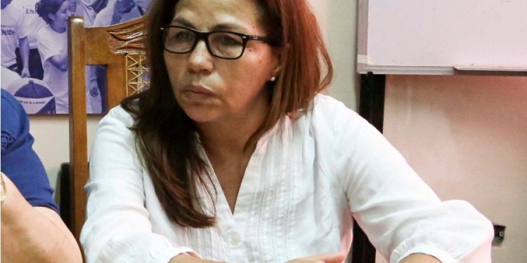 Haydee Castillo, defensora de derechos humanos en el exilio. Foto: END