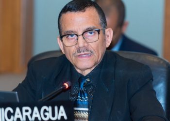 Embajador de Nicaragua ante la OEA pide se levanten sanciones aprovechándose del COVID-19. Foto: Cortesía
