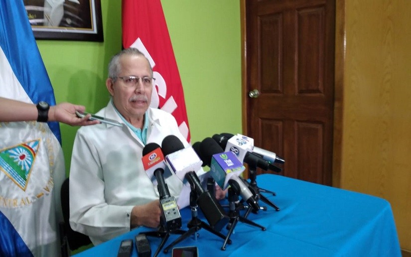 Carlos Sáenz, secretario general del Ministerio de Salud (Minsa) de Nicaragua. Foto: Cortesía