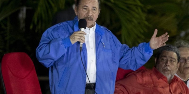 Daniel Ortega, presidente de Nicaragua. Foto: EFE