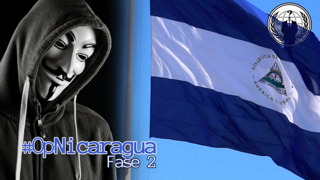 Anonymous anuncia «Fase 2» contra la dictadura de Ortega, con «ataques y filtraciones más grandes»