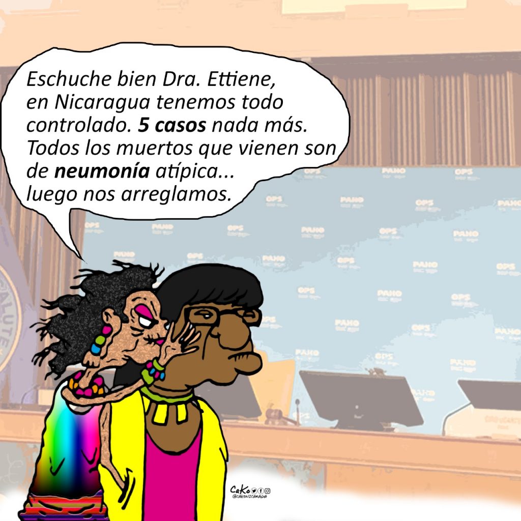 La Caricatura: Nicaragua y los arreglos con la OPS