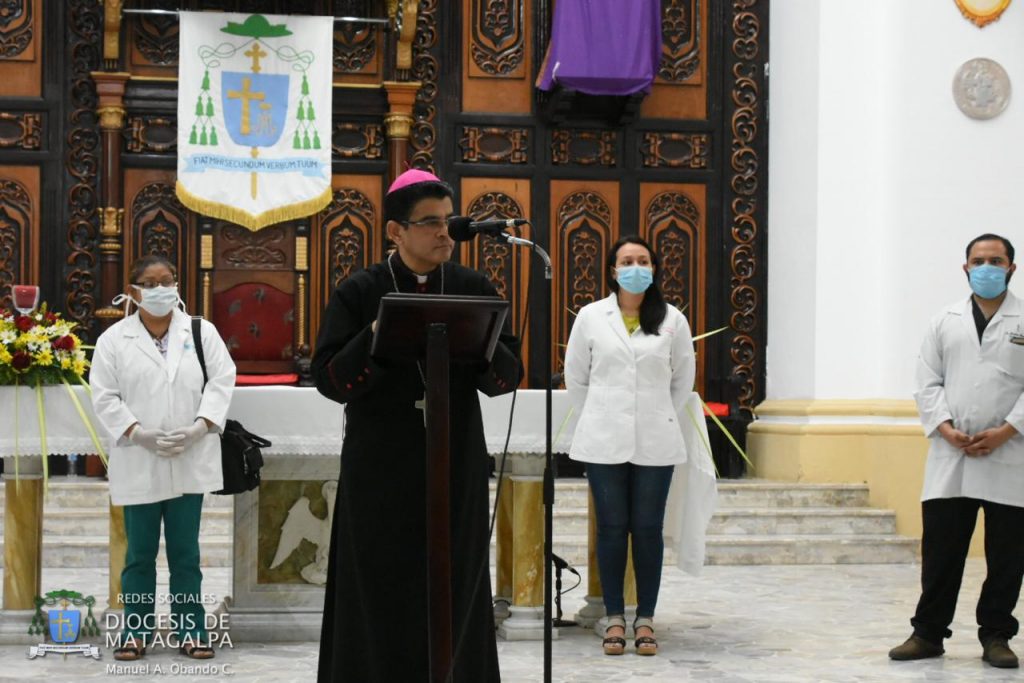 Monseñor Rolando Álvarez instalará centro médico para atender casos de coronavirus en Matagalpa