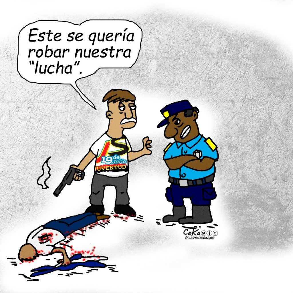 La Caricatura: Protegiendo la «lucha»