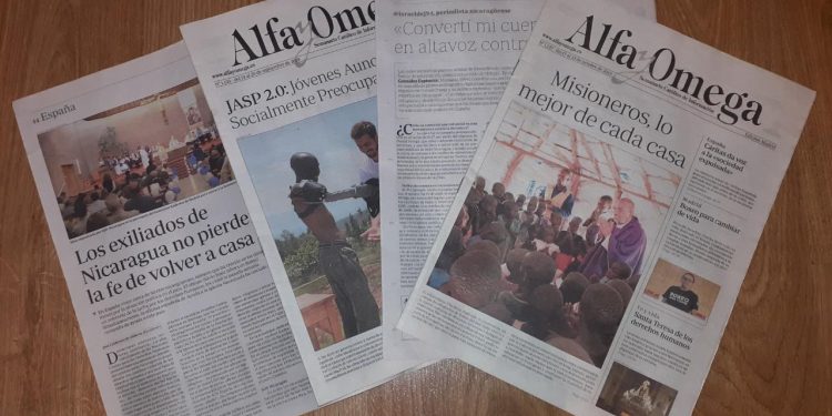 Semanario Alfa y Omega. Fotografía: Israel González Espinoza