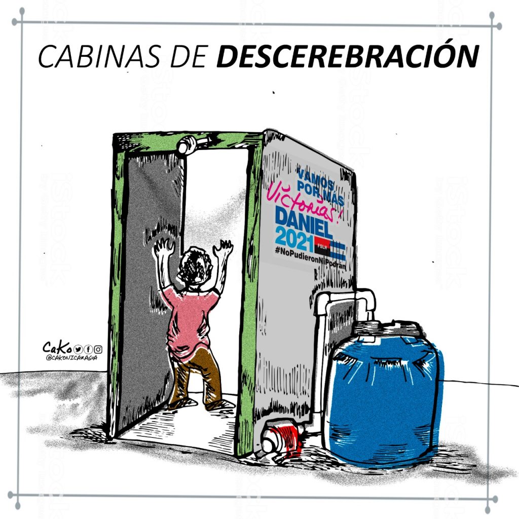 La Caricatura: Cabinas de descerebración
