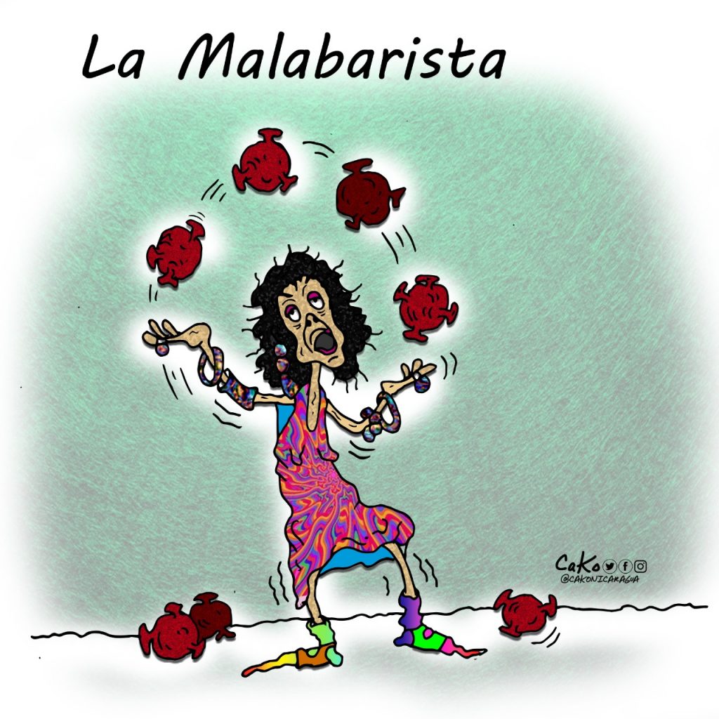 La Caricatura: La malabarista