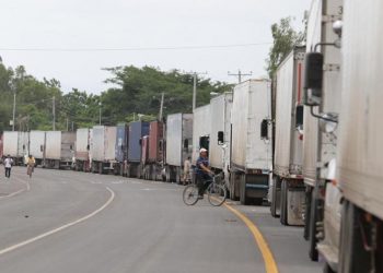 Régimen de Nicaragua ordena bloquear el tránsito de mercadería a Costa Rica por puesto fronterizo Peñas Blancas. Foto: Tomada de Internet
