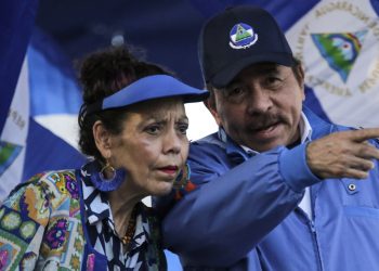 Sanciones a funcionarios orteguistas por parte de la UE, arrecian posibilidad de que se castigue al circulo familiar Ortega Murillo. Foto: Cortesía / AFP