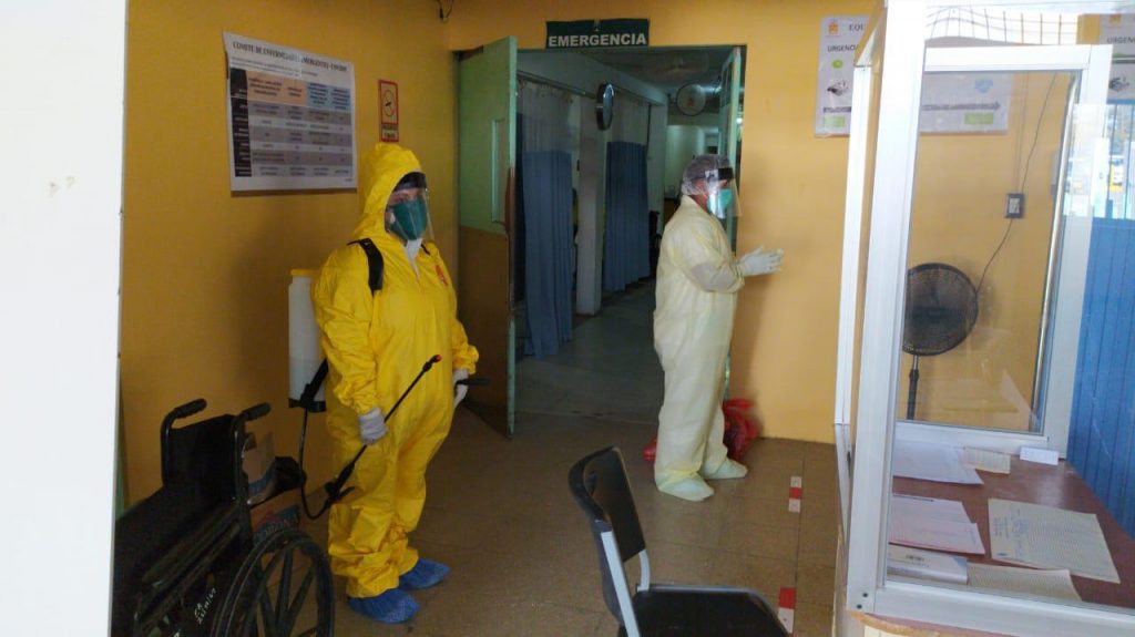 Dos muertos más por «neumonía atípica» en el Hospital Monte España, pero fuentes médicas afirman que eran positivos a COVID-19