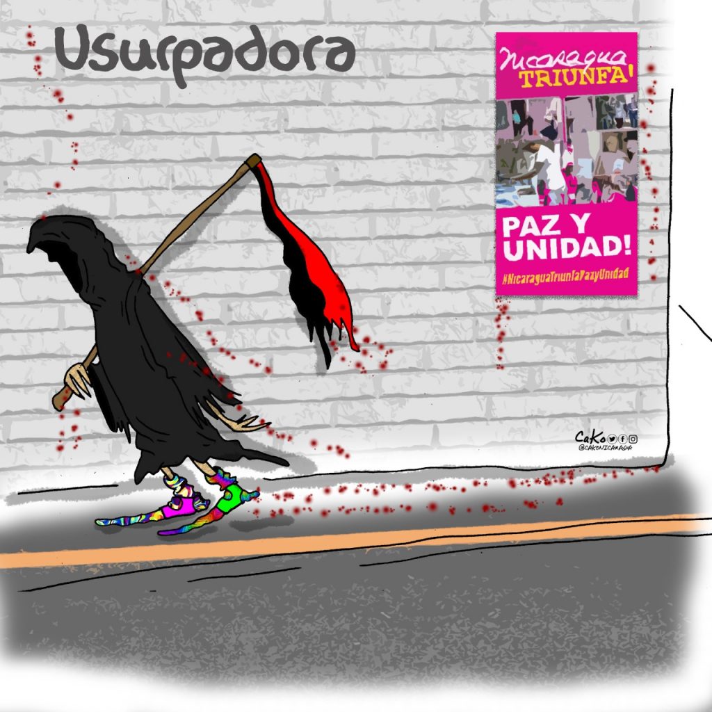 La Caricatura: Usurpadora