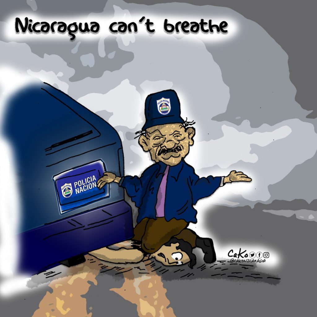 La Caricatura: Nicaragua can´t breathe