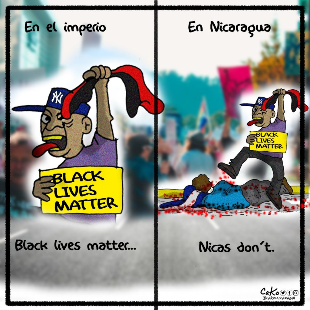 La Caricatura: La hipocresía sandinista