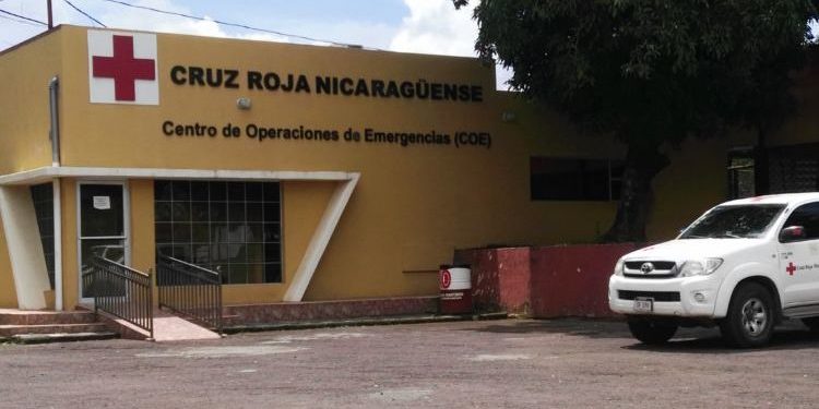 Cruz Roja Nicaragüense exige uso de mascarillas dentro de su sede y filiales. Foto: Cortesía