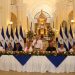 Monseñor Bosco Vivas recibió con honores a diputados orteguistas en la Catedral de León