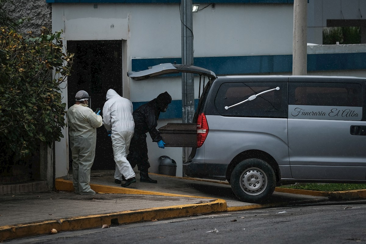Muertes por COVID-19 en Nicaragua. Foto: Confidencial