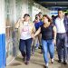 El delegado departamental de Managua del Ministerio de Educación, Sergio Mercado durante un recorrido por escuelas con la Ministra de esa entidad, Miriam Ráudez