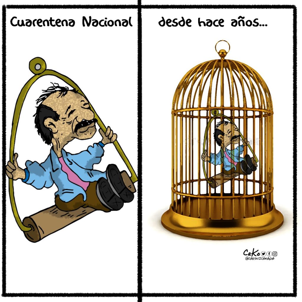 La Caricatura: La eterna cuarentena del dictador