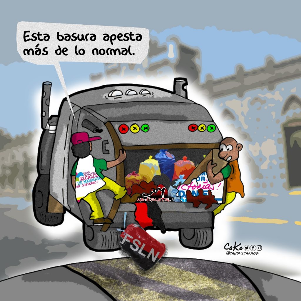 La Caricatura: Así ve el régimen orteguista a sus seguidores