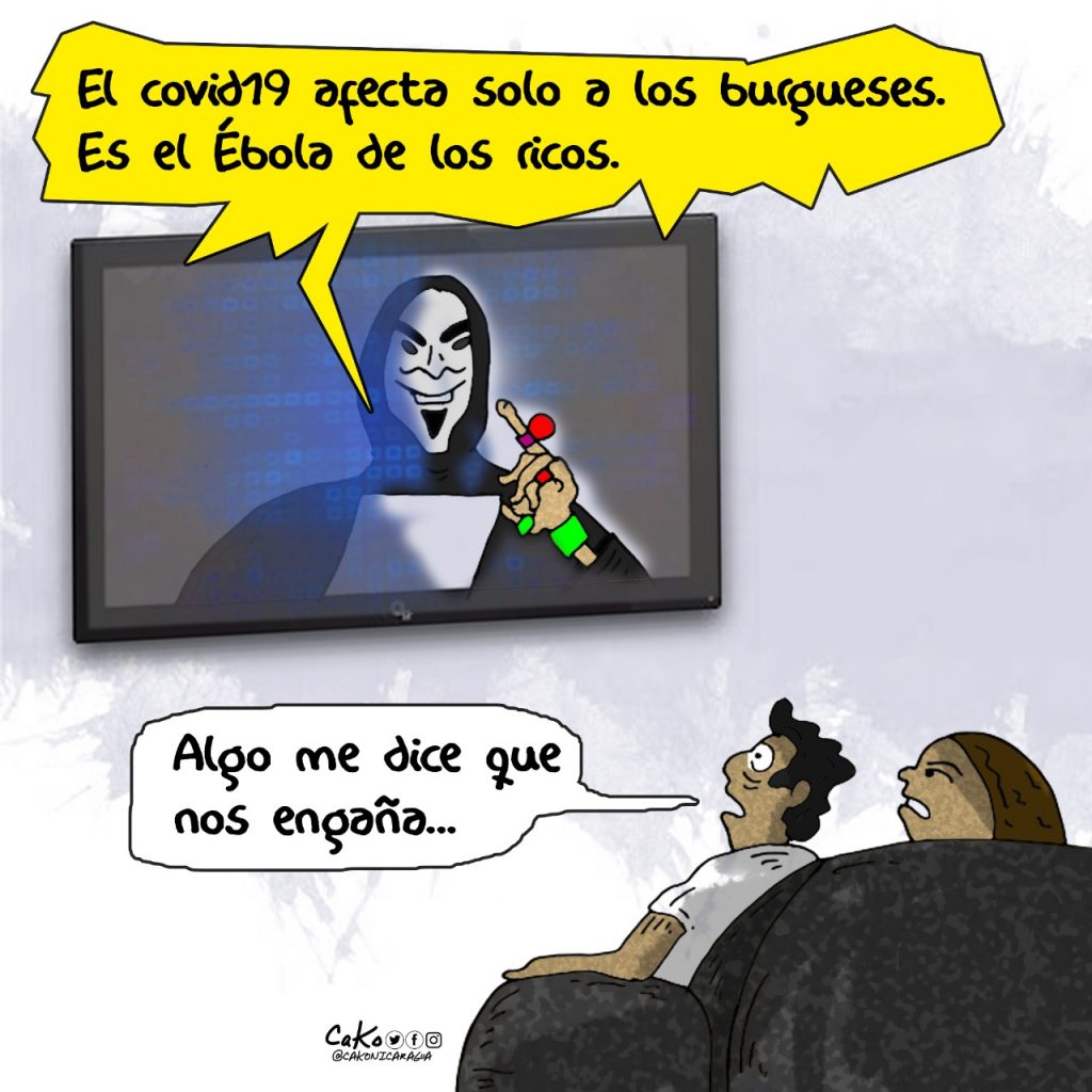 La Caricatura: Mentiras anónimas