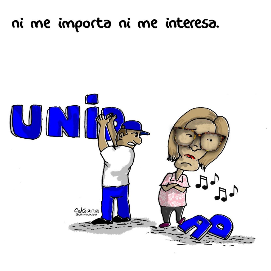 La Caricatura: La indiferencia también destruye la Unidad