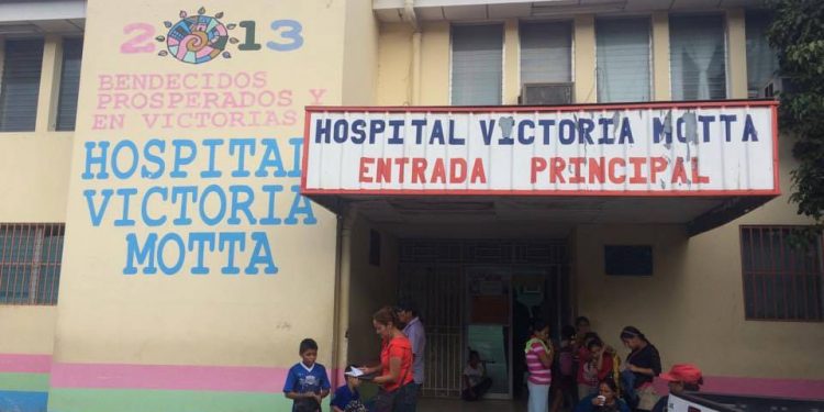 10 pacientes intubados y más de 50 graves por Covid-19 en hospital de Jinotega. Foto tomada de Facebook.