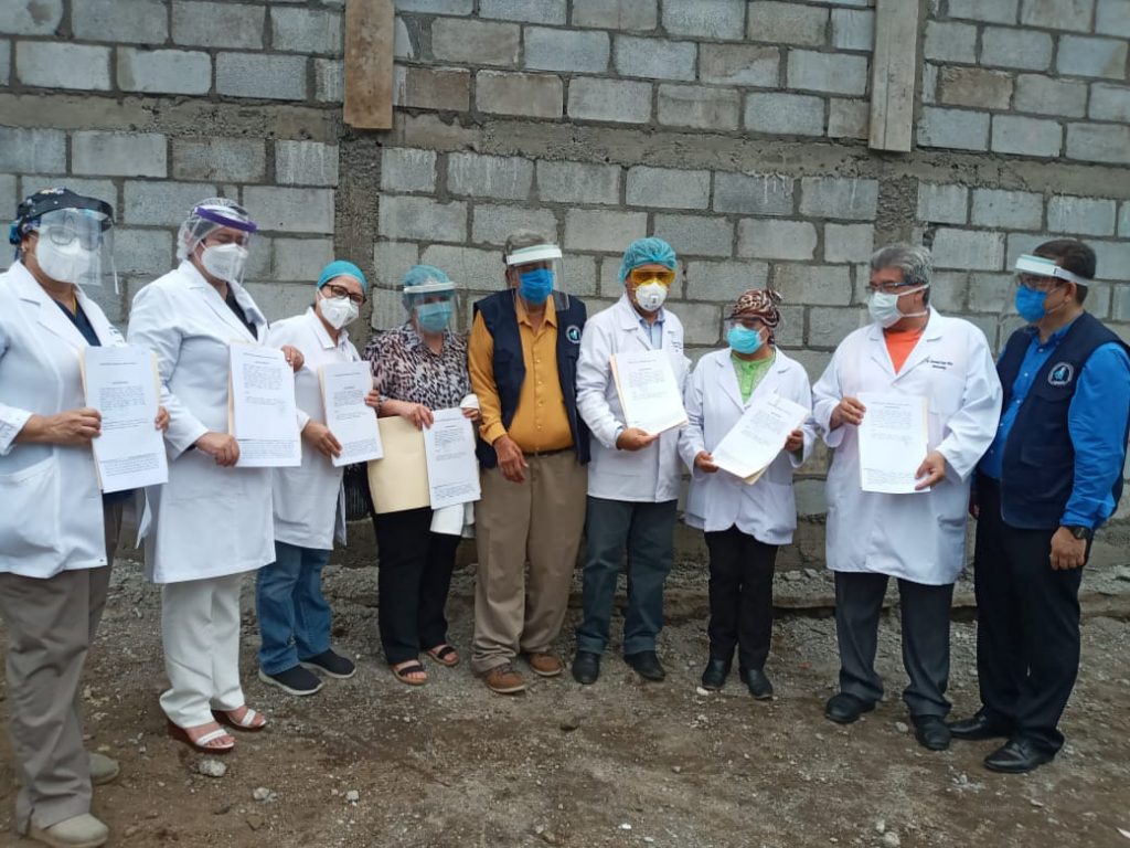 Médicos despedidos por el Minsa interponen demanda por reintegro laboral. Foto: Cortesía/CPDH