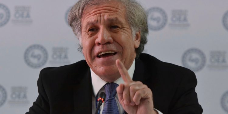 Luis Almagro, Secretario General de la Organización de Estados Americanos (OEA).