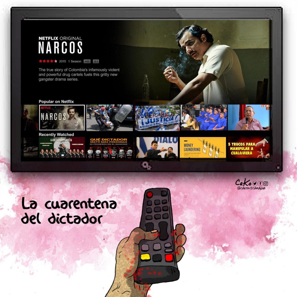 La Caricatura: El gobierno virtual del dictador