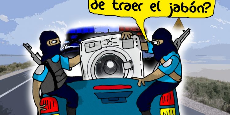 La Caricatura: Los quiebres de la Polisilla
