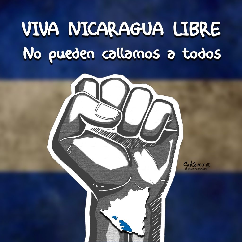 La Caricatura: ¡Viva Nicaragua libre!