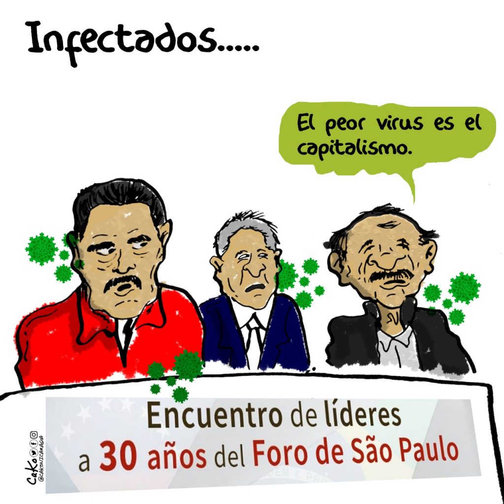 La Caricatura: Infectados