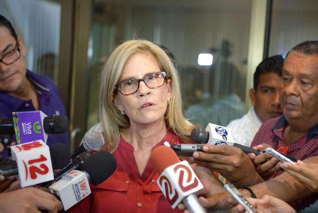 Kitty Monterrey, implacable contra los demás opositores y descarta sumarse a la Coalición Nacional. Foto: La Prensa.