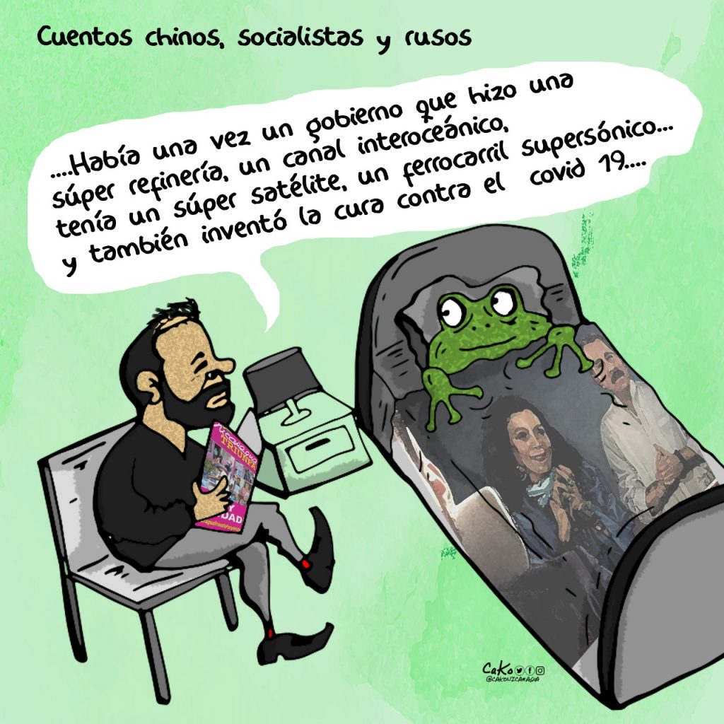 La Caricatura: Los cuentos chinos, socialistas y rusos