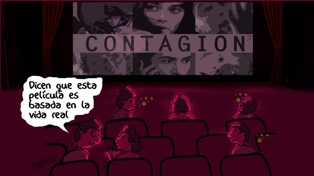 Al coronavirus le gusta el cine