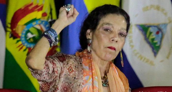 Rosario Murillo rechaza resolución en favor de Nicaragua: «No somos colonia ni esclavos de nadie». Foto: Internet