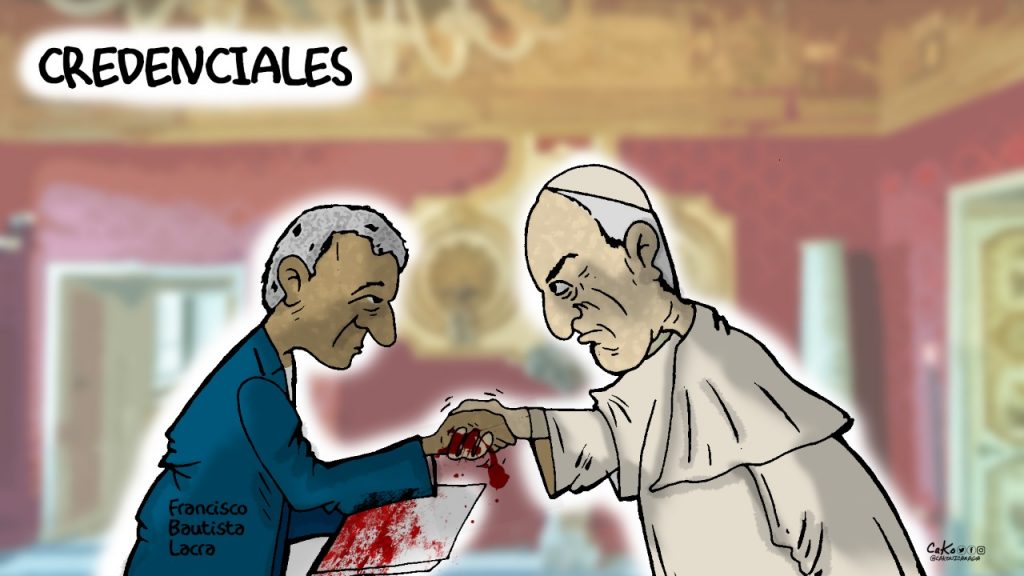 La Caricatura: Las credenciales del nuevo embajador
