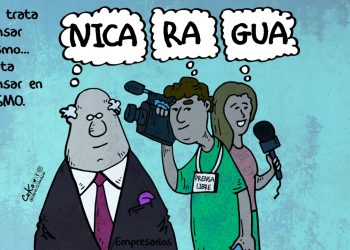 La Caricatura: Por los periodistas y empresarios en su día
