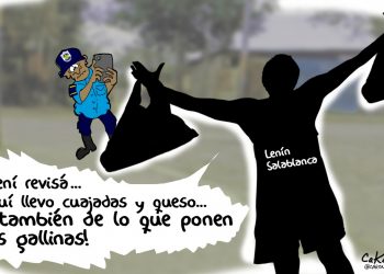 La Caricatura: Sin miedo ante la Policía sandinista